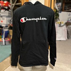 Champion hooded shirt size men’s medium